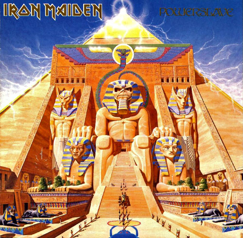 Iron Maiden Album Cover: Powerslave (1984)