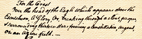 Description of the Reverse side of the Great Seal
