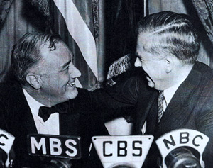 Roosevelt & Wallace, 1940 - Photo Jean Wallace Douglas